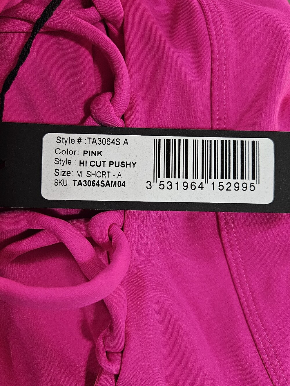 TA3 Hi Cut Pushy One-Piece Swimsuit - Picture 3 of 6